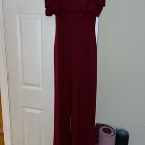 Off the shoulder jumpsuit